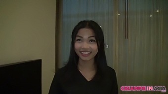A Stunning Thai Teenager Gets Cum Inside Her