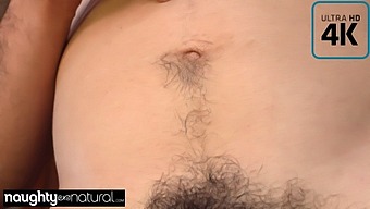 Close-Up Of Hairy Face And Body In 4k Solo Video