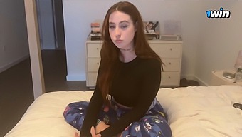 Hot Redhead Stepsis Gets A Creamy Treat Before Class In This Pov Video